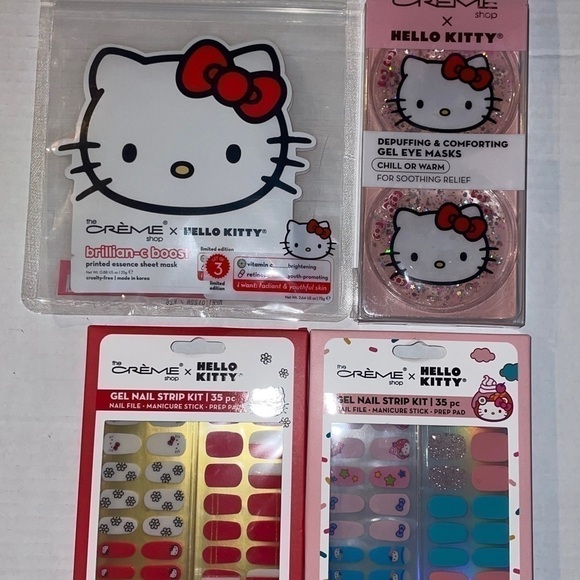 The Crème Shop Hello Kitty Bundle New Contains 4 Items! - Picture 2 of 3
